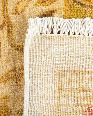 Traditional Mogul Ivory Wool Area Rug 8' 1" x 10' 1" - Solo Rugs