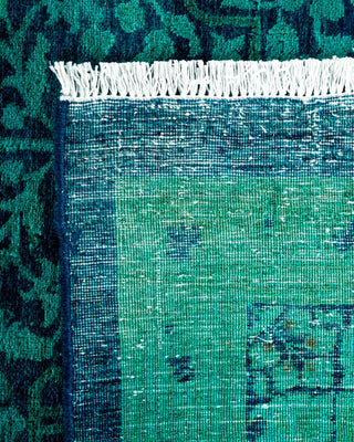 Fine Vibrance, One-of-a-Kind Handmade Area Rug - Blue, 18' 7" x 12' 1" - Solo Rugs