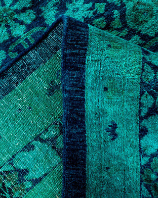 Fine Vibrance, One-of-a-Kind Handmade Area Rug - Blue, 18' 7" x 12' 1" - Solo Rugs