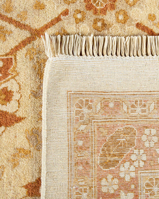 Traditional Mogul Ivory Wool Area Rug 8' 2" x 10' 4" - Solo Rugs