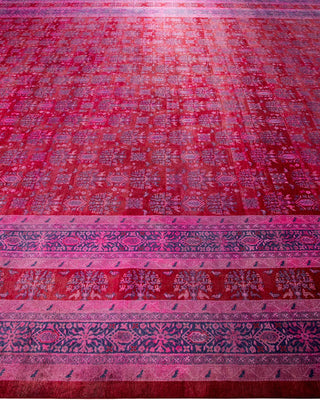 Fine Vibrance, One-of-a-Kind Handmade Area Rug - Red, 15' 3" x 12' 2" - Solo Rugs