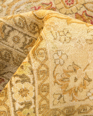 Traditional Mogul Ivory Wool Area Rug 8' 1" x 10' 2" - Solo Rugs