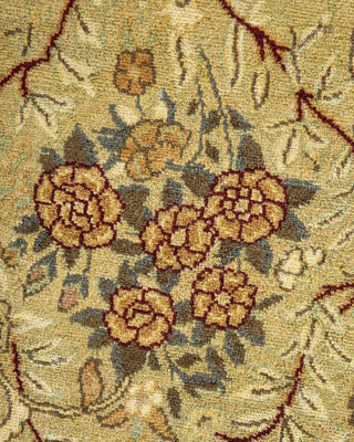 Traditional Mogul Ivory Wool Area Rug 8' 2" x 9' 10" - Solo Rugs