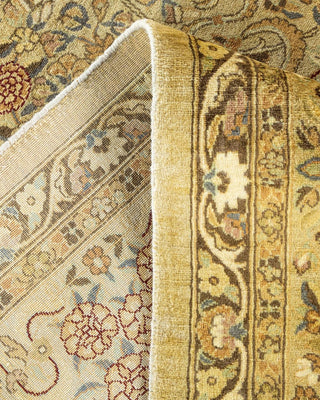 Traditional Mogul Ivory Wool Area Rug 8' 2" x 9' 10" - Solo Rugs