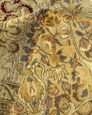 Traditional Mogul Ivory Wool Area Rug 8' 2" x 9' 10" - Solo Rugs