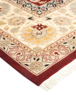Traditional Mogul Re Wool Area Rug 9' 1" x 12' 5" - Solo Rugs