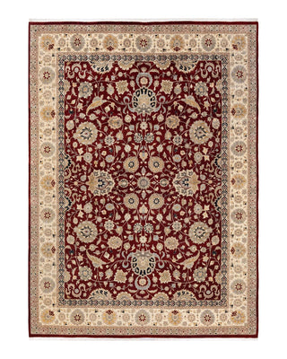 Traditional Mogul Re Wool Area Rug 9' 1" x 12' 5" - Solo Rugs