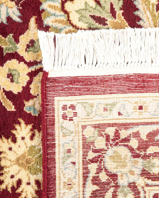Traditional Mogul Red Wool Area Rug 3' 1" x 5' 2" - Solo Rugs