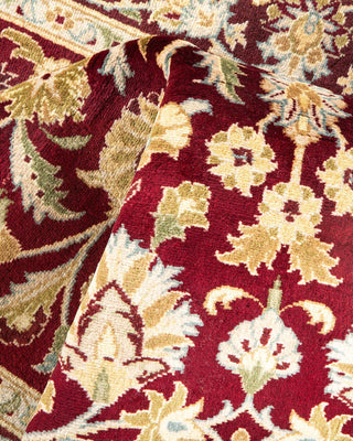 Traditional Mogul Red Wool Area Rug 3' 1" x 5' 2" - Solo Rugs