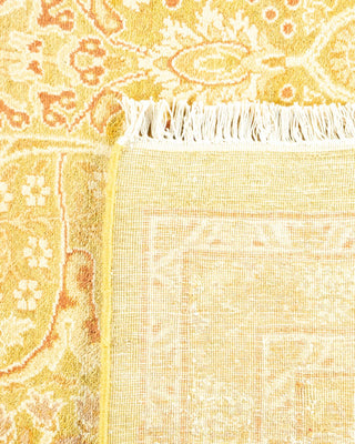 Traditional Mogul Green Wool Area Rug 8' 3" x 10' 6" - Solo Rugs