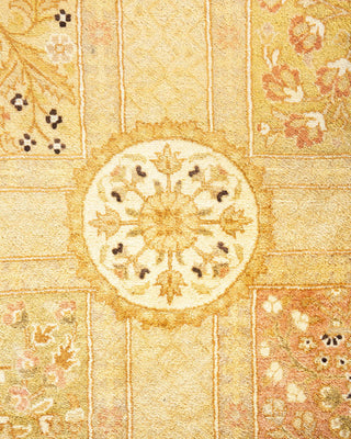 Traditional Mogul Ivory Wool Runner 8' 2" x 14' 5" - Solo Rugs