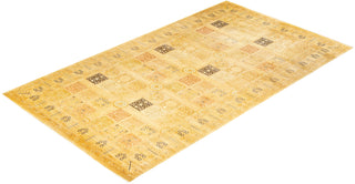 Traditional Mogul Ivory Wool Runner 8' 2" x 14' 5" - Solo Rugs