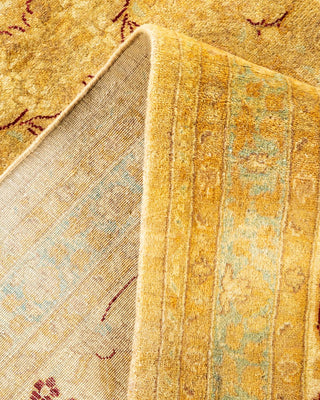 Traditional Mogul Ivory Wool Area Rug 8' 3" x 10' 3" - Solo Rugs