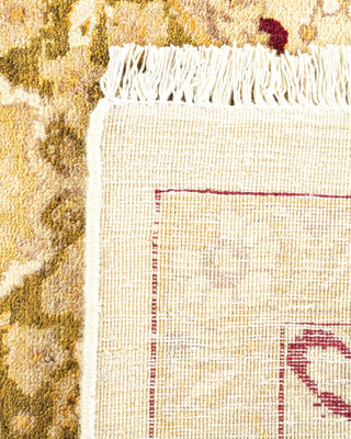 Traditional Mogul Ivory Wool Area Rug 8' 2" x 10' 1" - Solo Rugs