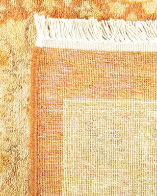 Traditional Mogul Brown Wool Area Rug 8' 2" x 10' 2" - Solo Rugs