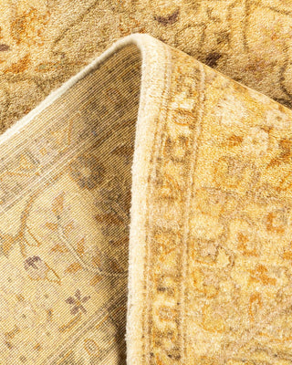 Traditional Mogul Ivory Wool Area Rug 3' 1" x 5' 4" - Solo Rugs