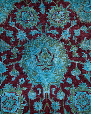 Fine Vibrance, One-of-a-Kind Handmade Area Rug - Red, 14' 3" x 8' 2" - Solo Rugs