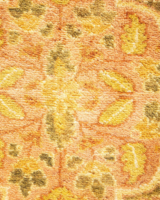 Traditional Mogul Brown Wool Area Rug 8' 1" x 9' 10" - Solo Rugs