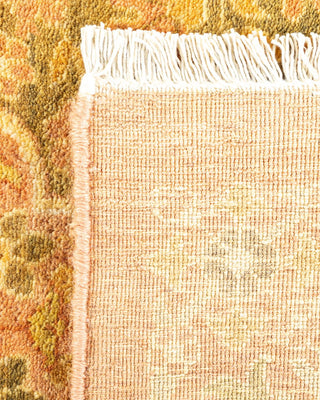 Traditional Mogul Brown Wool Area Rug 8' 1" x 9' 10" - Solo Rugs