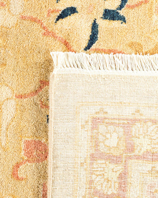Traditional Mogul Ivory Wool Area Rug 8' 1" x 10' 1" - Solo Rugs