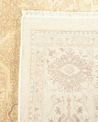 Traditional Mogul Ivory Wool Area Rug 8' 2" x 10' 4" - Solo Rugs