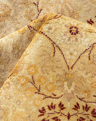 Traditional Mogul Ivory Wool Area Rug 8' 4" x 10' 7" - Solo Rugs