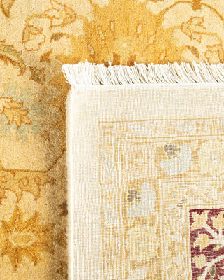 Traditional Mogul Ivory Wool Area Rug 8' 3" x 10' 4" - Solo Rugs