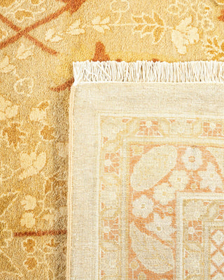 Traditional Mogul Ivory Wool Area Rug 8' 3" x 10' 6" - Solo Rugs
