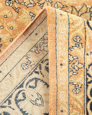 Traditional Mogul Pink Wool Area Rug 6' 2" x 9' 2" - Solo Rugs