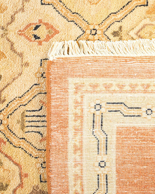 Contemporary Eclectic Brown Wool Area Rug 6' 0" x 8' 10" - Solo Rugs