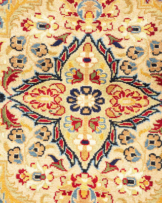 Traditional Mogul Red Wool Area Rug 8' 2" x 10' 2" - Solo Rugs