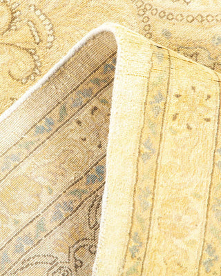 Traditional Mogul Ivory Wool Area Rug 8' 1" x 10' 3" - Solo Rugs