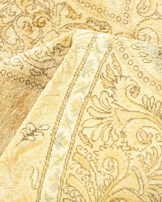 Traditional Mogul Ivory Wool Area Rug 8' 1" x 10' 3" - Solo Rugs