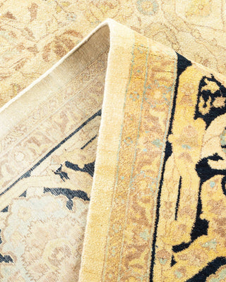 Traditional Mogul Ivory Wool Area Rug 8' 2" x 10' 1" - Solo Rugs