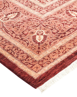 Traditional Mogul Red Wool Area Rug 8' 3" x 10' 1" - Solo Rugs