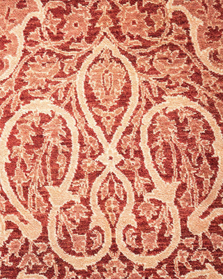 Traditional Mogul Red Wool Area Rug 8' 3" x 10' 1" - Solo Rugs