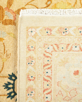 Traditional Mogul Ivory Wool Area Rug 8' 2" x 10' 1" - Solo Rugs
