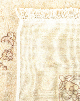 Traditional Mogul Ivory Wool Area Rug 8' 4" x 10' 4" - Solo Rugs