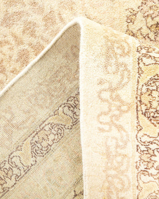 Traditional Mogul Ivory Wool Area Rug 8' 4" x 10' 4" - Solo Rugs