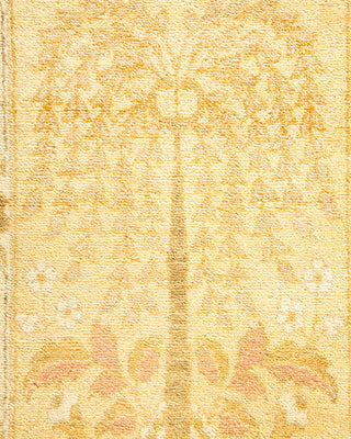 Traditional Mogul Ivory Wool Area Rug 8' 3" x 10' 6" - Solo Rugs