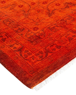 Fine Vibrance, One-of-a-Kind Handmade Area Rug - Orange, 15' 3" x 12' 1" - Solo Rugs