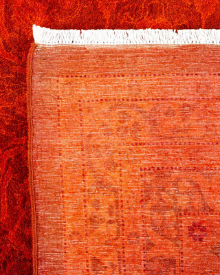 Fine Vibrance, One-of-a-Kind Handmade Area Rug - Orange, 15' 3" x 12' 1" - Solo Rugs