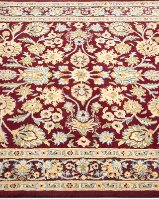 Traditional Mogul Red Wool Area Rug 3' 1" x 5' 4" - Solo Rugs
