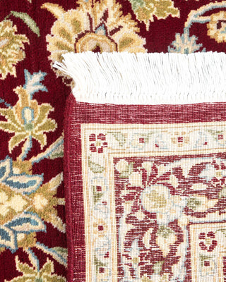 Traditional Mogul Red Wool Area Rug 3' 1" x 5' 4" - Solo Rugs