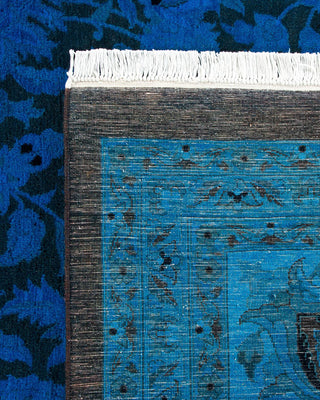 Fine Vibrance, One-of-a-Kind Handmade Area Rug - Black, 14' 10" x 12' 1" - Solo Rugs