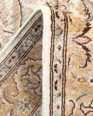 Traditional Mogul Ivory Wool Runner 2' 6" x 10' 4" - Solo Rugs