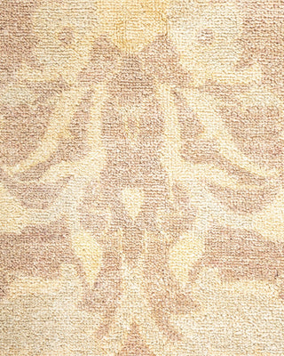 Contemporary Eclectic Gray Wool Area Rug 8' 0" x 10' 2" - Solo Rugs