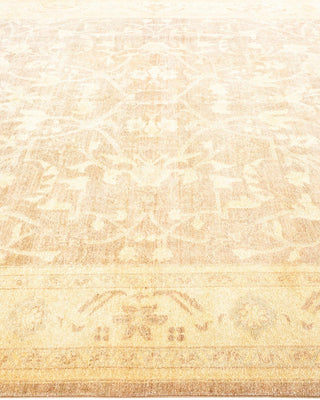 Contemporary Eclectic Gray Wool Area Rug 8' 0" x 10' 2" - Solo Rugs