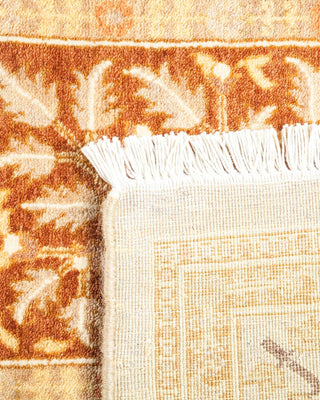 Traditional Mogul Ivory Wool Area Rug 3' 1" x 5' 2" - Solo Rugs
