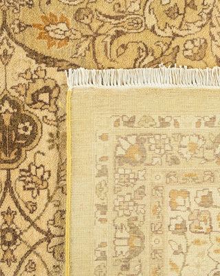 Traditional Mogul Green Wool Area Rug 8' 2" x 10' 3" - Solo Rugs